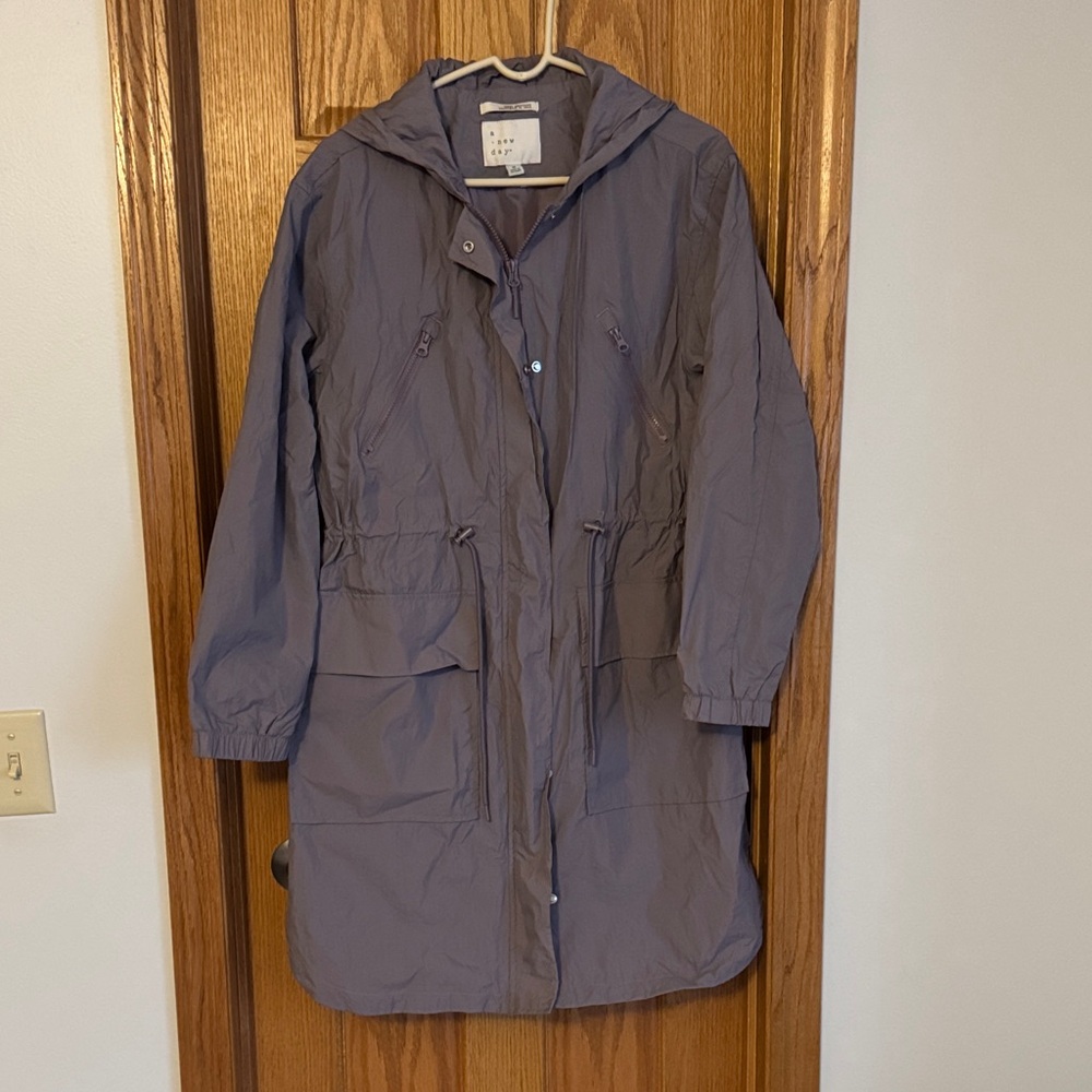 a new day Women's Hooded Utility Jacket in lavender